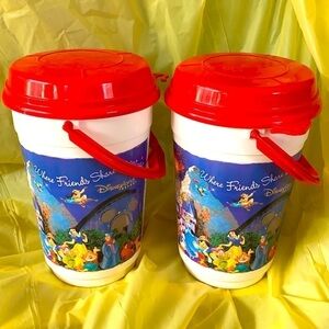 DISNEYLAND  pop corn buckets